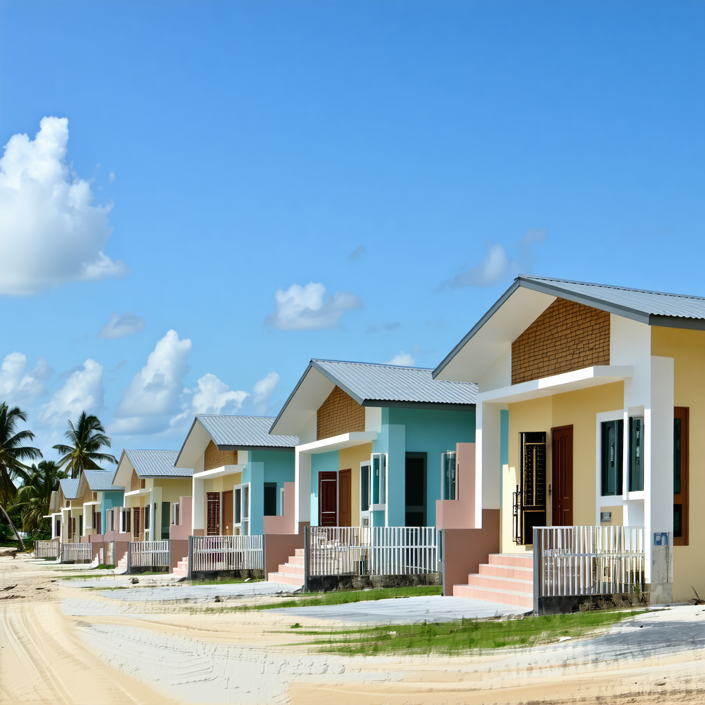 Rumah minimalis konstruksi Tanjungbalai